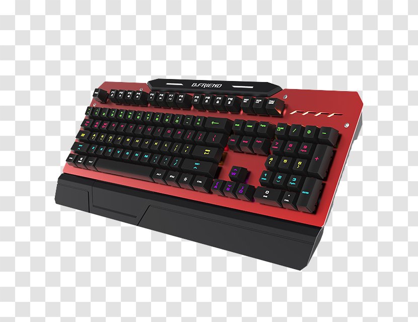 Mortal Kombat 3 Computer Keyboard Machine Backlight Grey - Color Transparent PNG