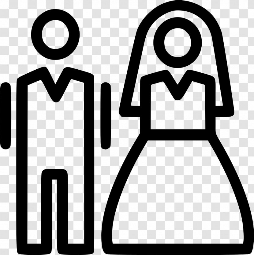 Clip Art Bridegroom Wedding Marriage - Echtpaar - Bride Transparent PNG