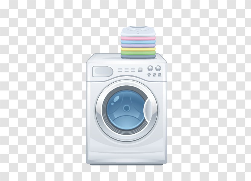 Washing Machine Nightstand - Household Products,washing Transparent PNG