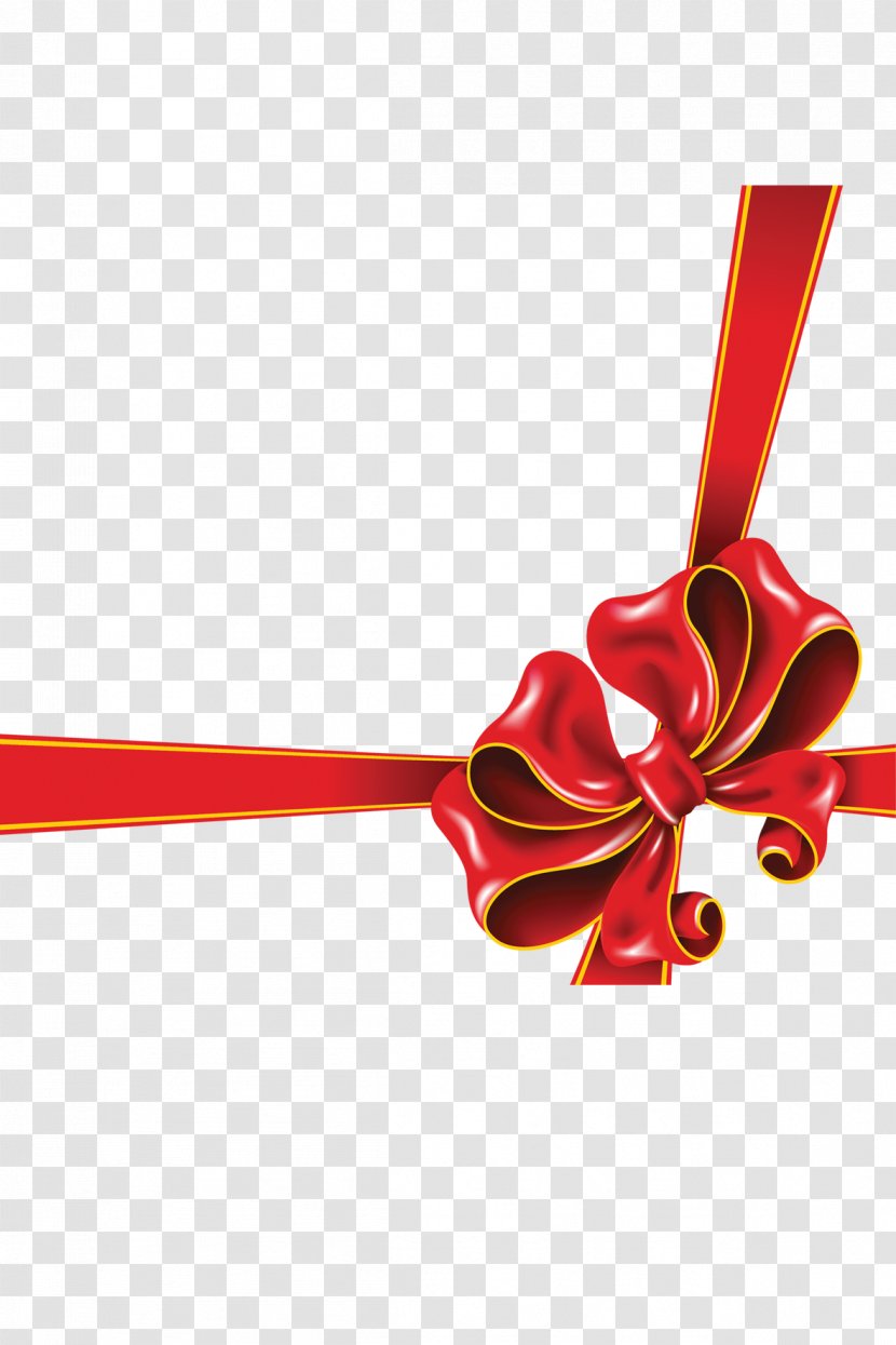 Euclidean Vector Computer File - Petal - Ribbon Bow Transparent PNG