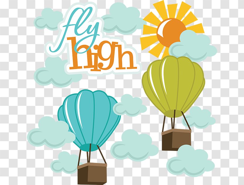 Hot Air Balloon Flight Clip Art - Easter Bunny With Transparent PNG