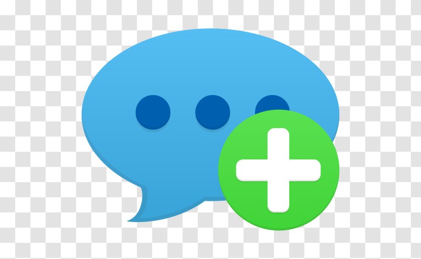 Blue Symbol Green - User - Comment Add Transparent PNG