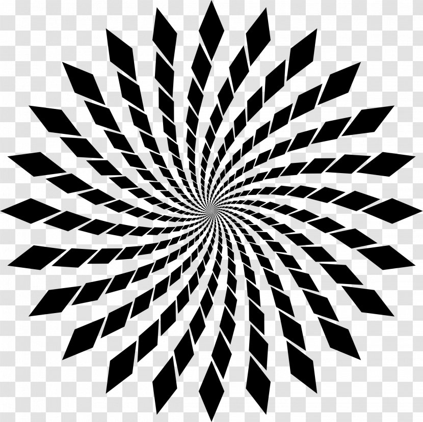 Optical Illusion Fraser Spiral Spin Mind - Color - Circle Pattern Transparent PNG