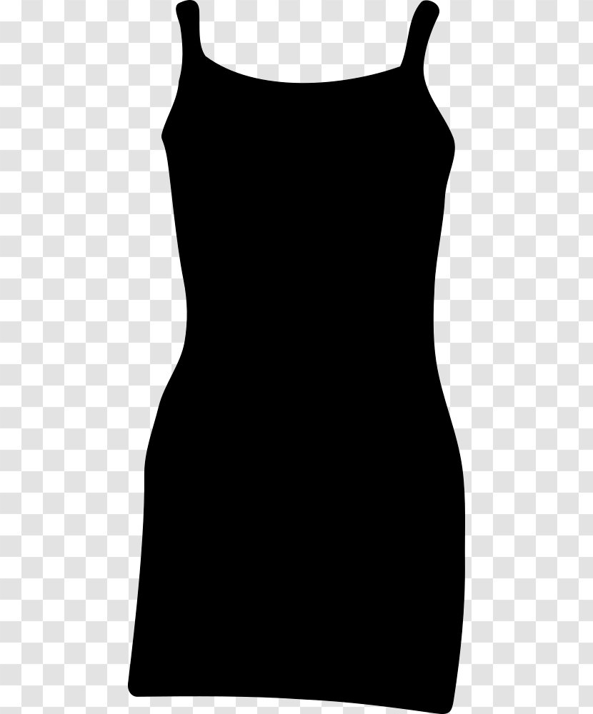 Little Black Dress T-shirt Clip Art - Tshirt Transparent PNG