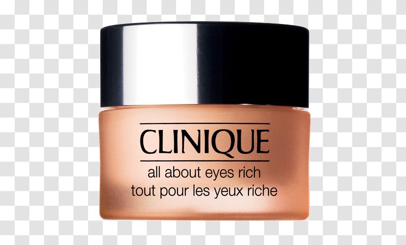 Clinique All About Eyes Rich Eye Cream Skin Care - Periorbital Dark Circles - Dry Transparent PNG