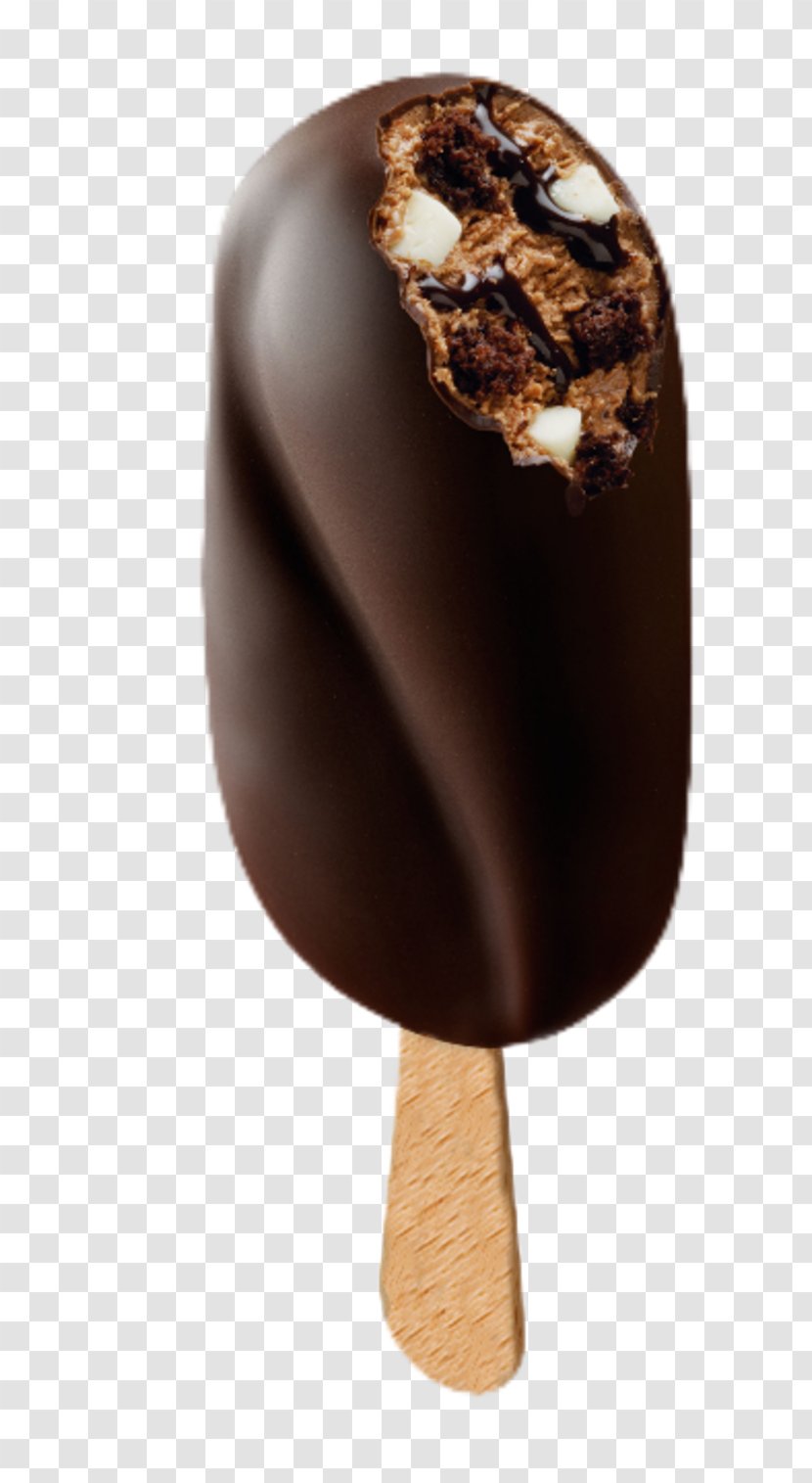 Chocolate Ice Cream Brownie Magnum - Flower - Chocolat Transparent PNG