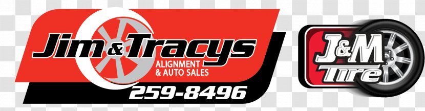Jim & Tracy's Alignment Inc Car Automobile Repair Shop Garden Avenue Motor Vehicle Service - Logo - Tire Transparent PNG