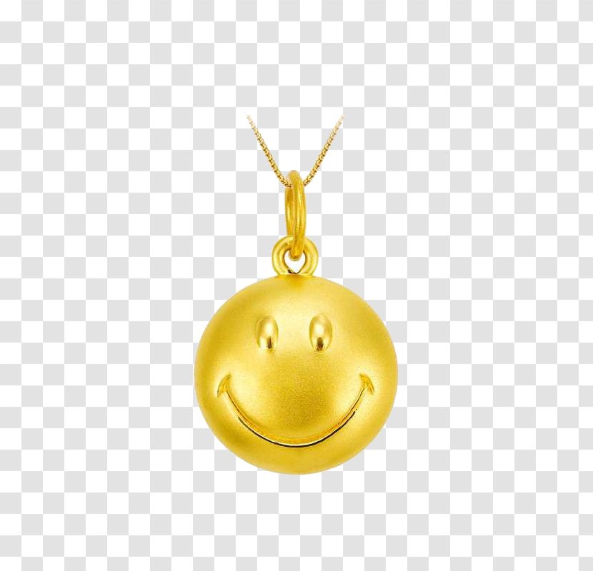 Smiley Gold Locket - Bracelet - Tide Acer Official Authentic Series Smiling Transparent PNG