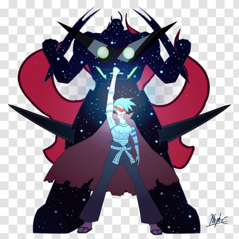 Cartoon Legendary Creature - Gurren Lagann Transparent PNG