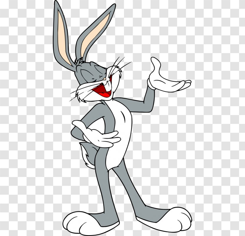 Bugs Bunny In Double Trouble Looney Tunes Clip Art - Watercolor - Silhouette Transparent PNG
