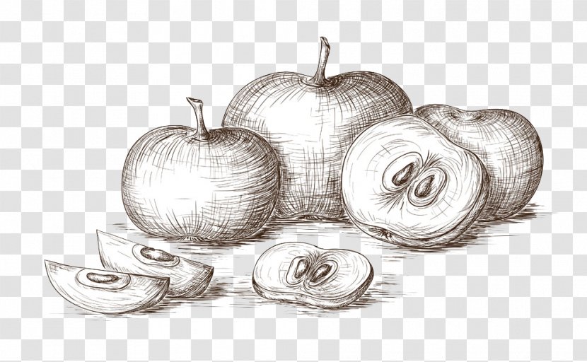 Painted Apple - Cartoon - Still Life Photography Transparent PNG