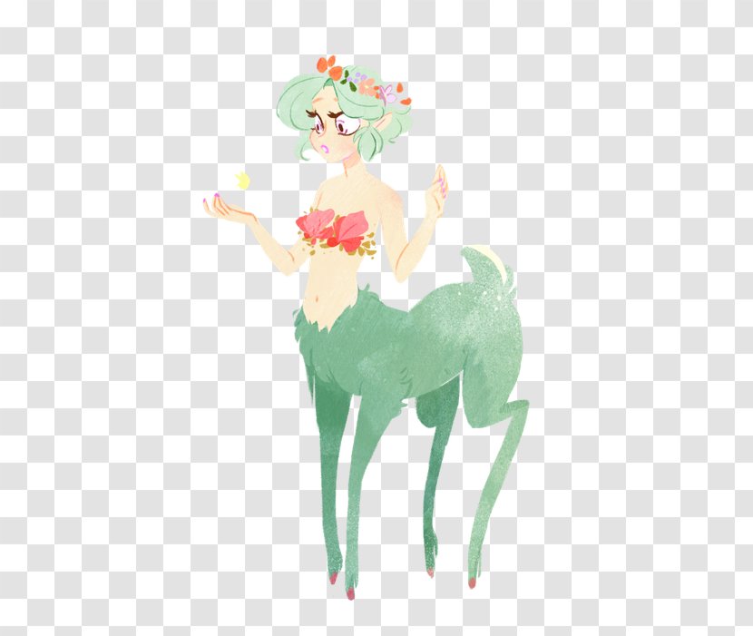 Deer Centaurides Legendary Creature Horse - Heart Transparent PNG