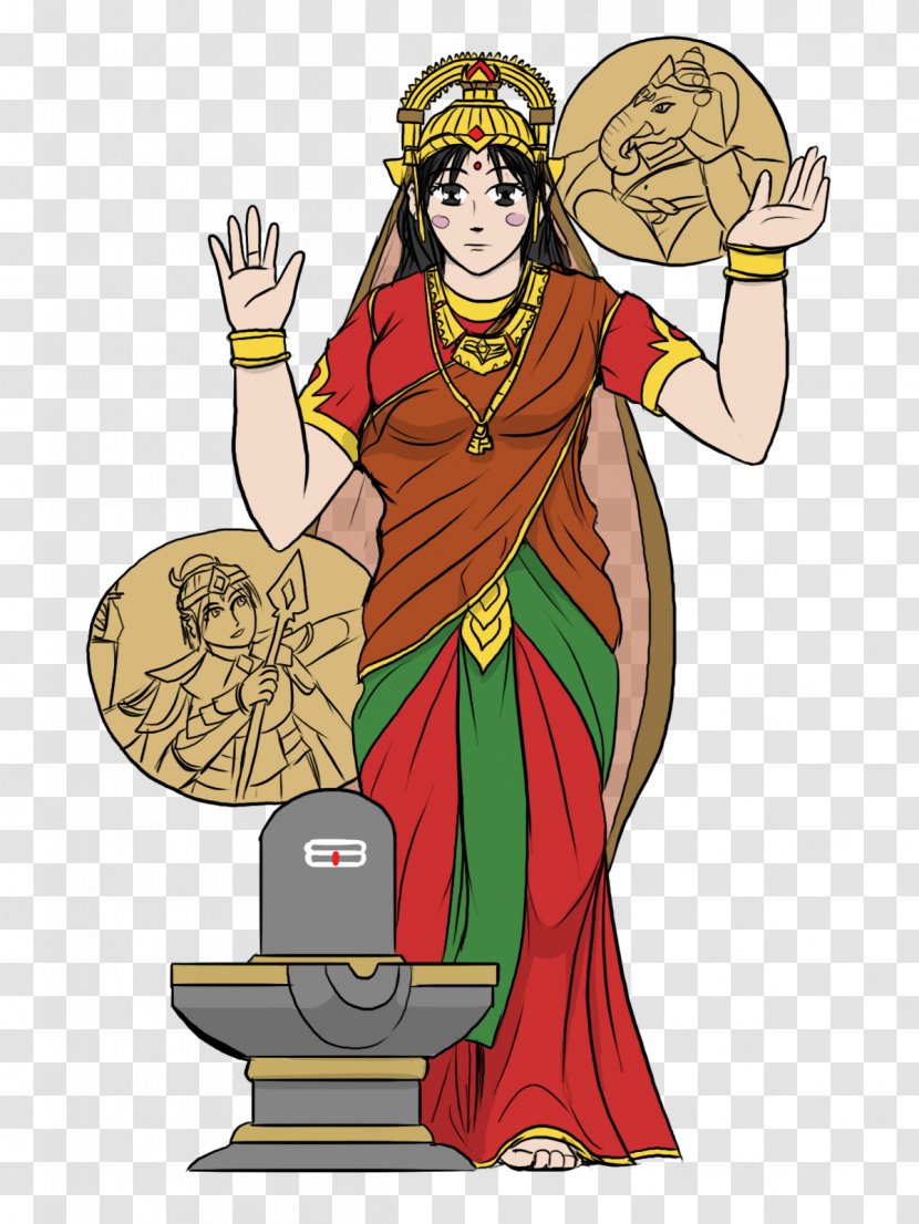 Shiva Krishna Parvati Kali Ganesha - Saraswati - Durga Transparent PNG