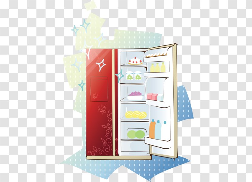 Refrigerator Image Home Appliance Drawing - Furniture Transparent PNG