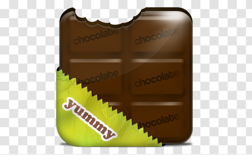 Chocolate Dessert Food - Bar - Foil Transparent PNG