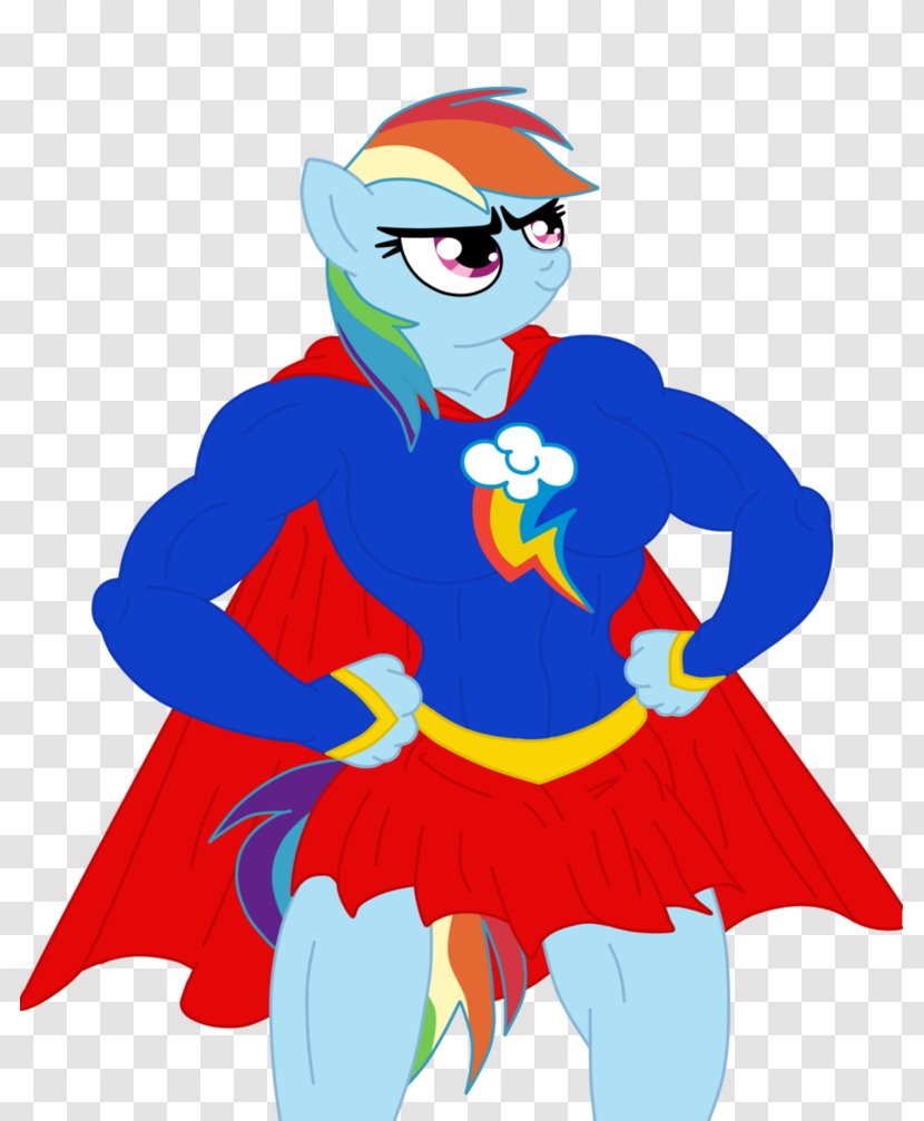 Rainbow Dash Superhero Fluttershy - Hero Transparent PNG