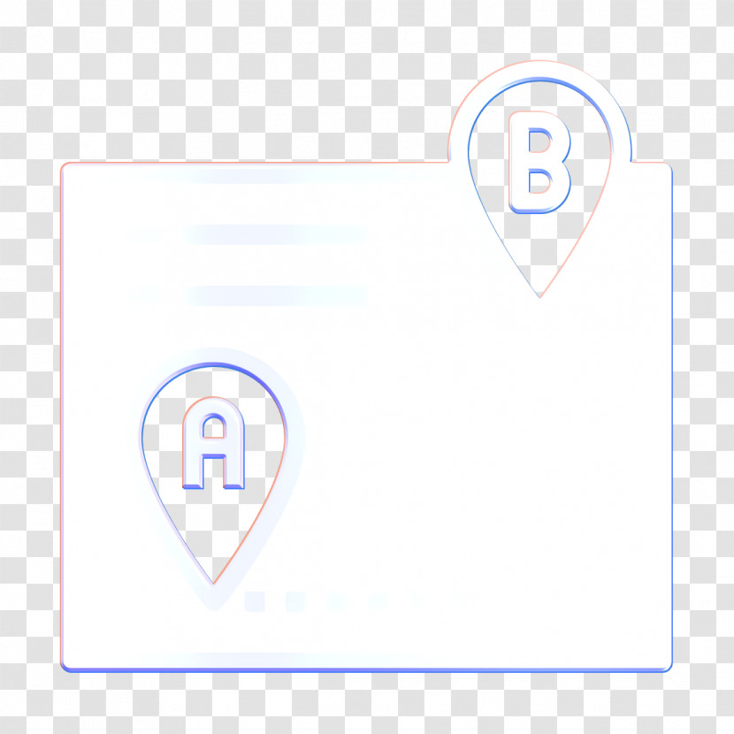 Journey Icon Itinerary Icon Navigation And Maps Icon Transparent PNG