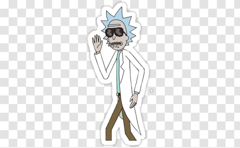 Rick Sanchez Morty Smith Homo Sapiens Sticker Redbubble - Tree - And Portal Transparent PNG