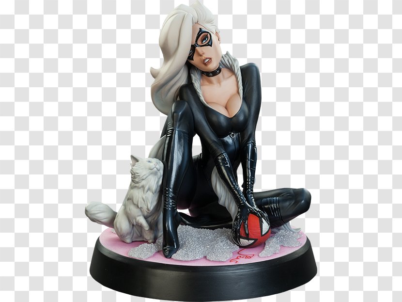 Felicia Hardy Mary Jane Watson Sideshow Collectibles Statue Superhero Transparent PNG