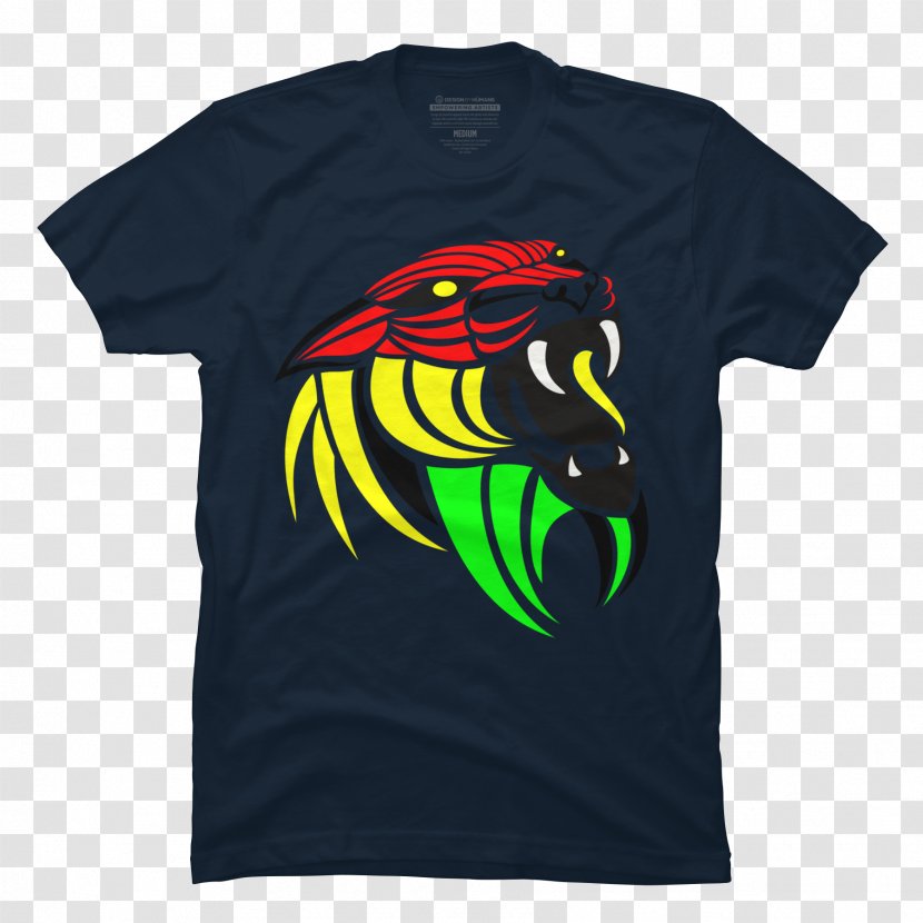 T-shirt Throw Pillows Lion Reggae - Symbol Transparent PNG