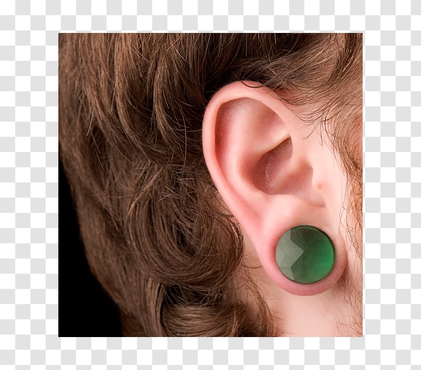 Earring Plug Body Piercing Jewellery - Transparency And Translucency - Ear Transparent PNG