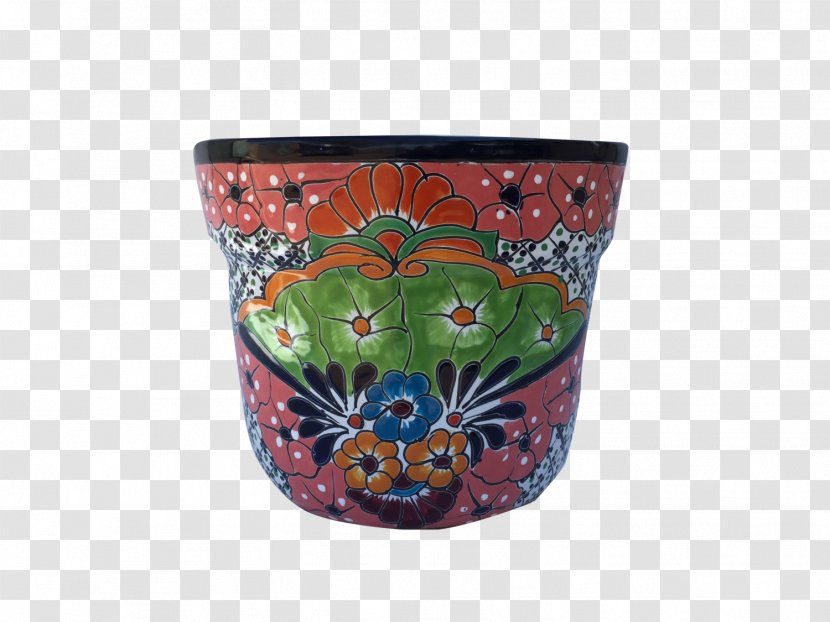 Ceramic Flowerpot Vase - Plastic - Talavera Garden Pottery Transparent PNG