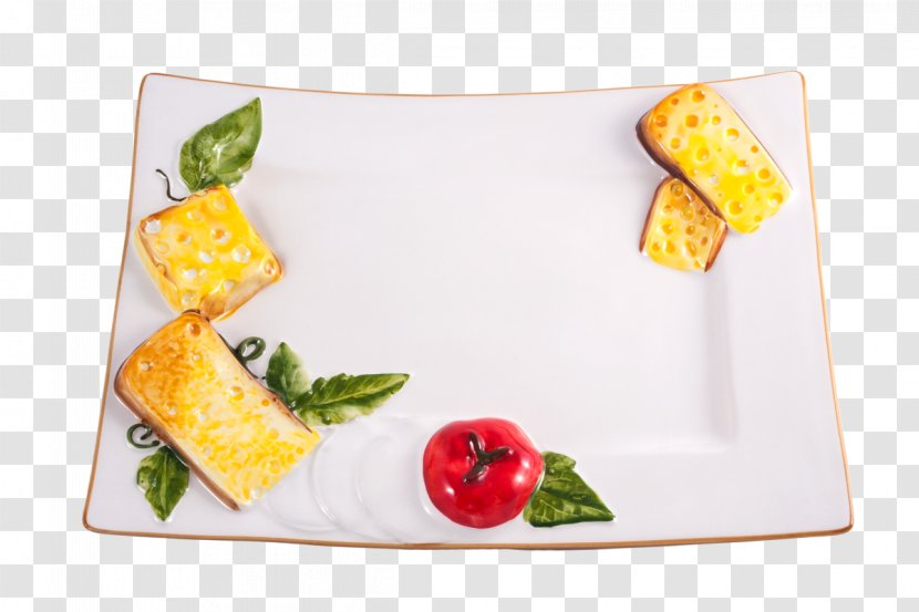 Vegetarian Cuisine Platter Dish Recipe Rectangle - Tableware - Ceramic Product Transparent PNG