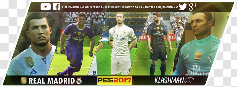 Real Madrid C.F. Pro Evolution Soccer 2017 Game Team Sport UEFA Champions League Transparent PNG