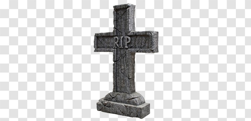 Headstone Cemetery Christian Cross Rest In Peace Transparent PNG
