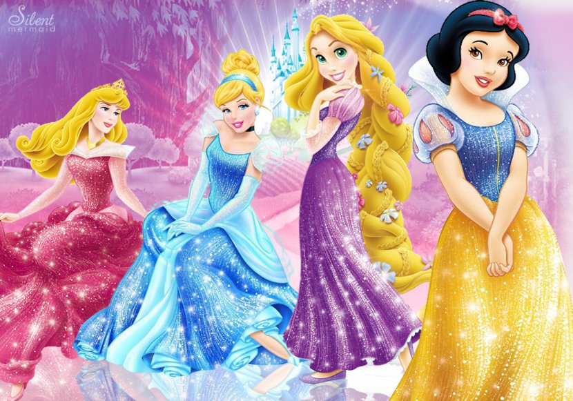 Princess Aurora Rapunzel Cinderella Jasmine Ariel Transparent PNG