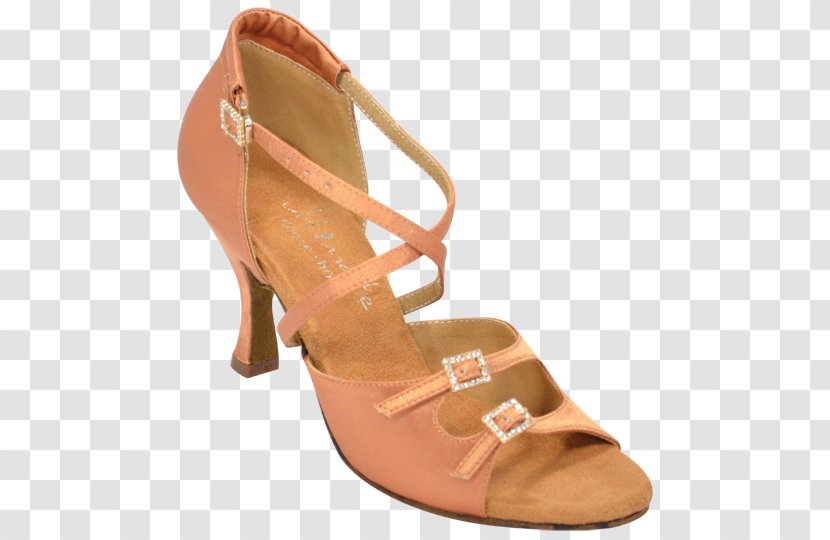 Ballroom Dance Shoe Social Swing - Beige - Suede Transparent PNG