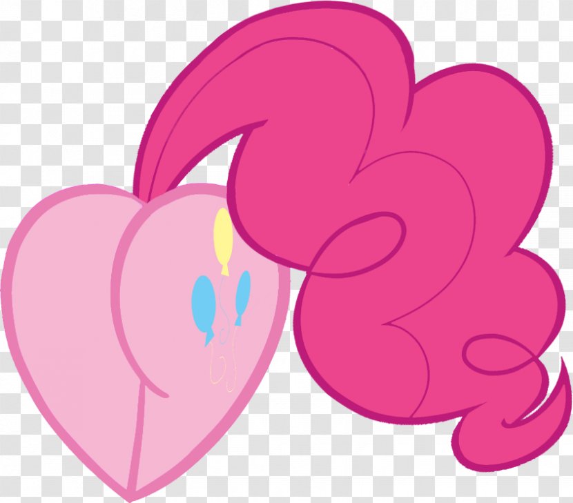 Pinkie Pie Pony Rainbow Dash Twilight Sparkle Heart - Cartoon - My Little Pie's Party Transparent PNG
