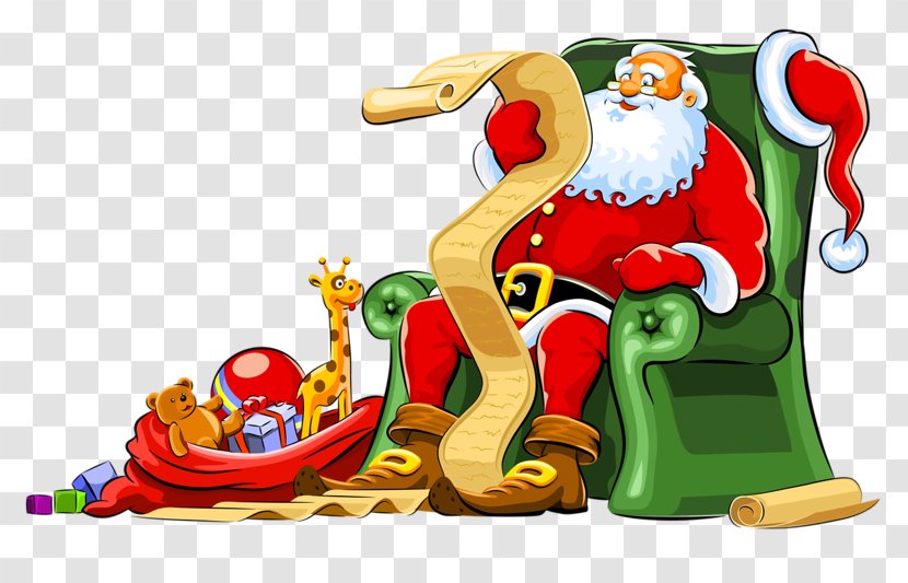 Santa Claus Christmas Clip Art Transparent PNG