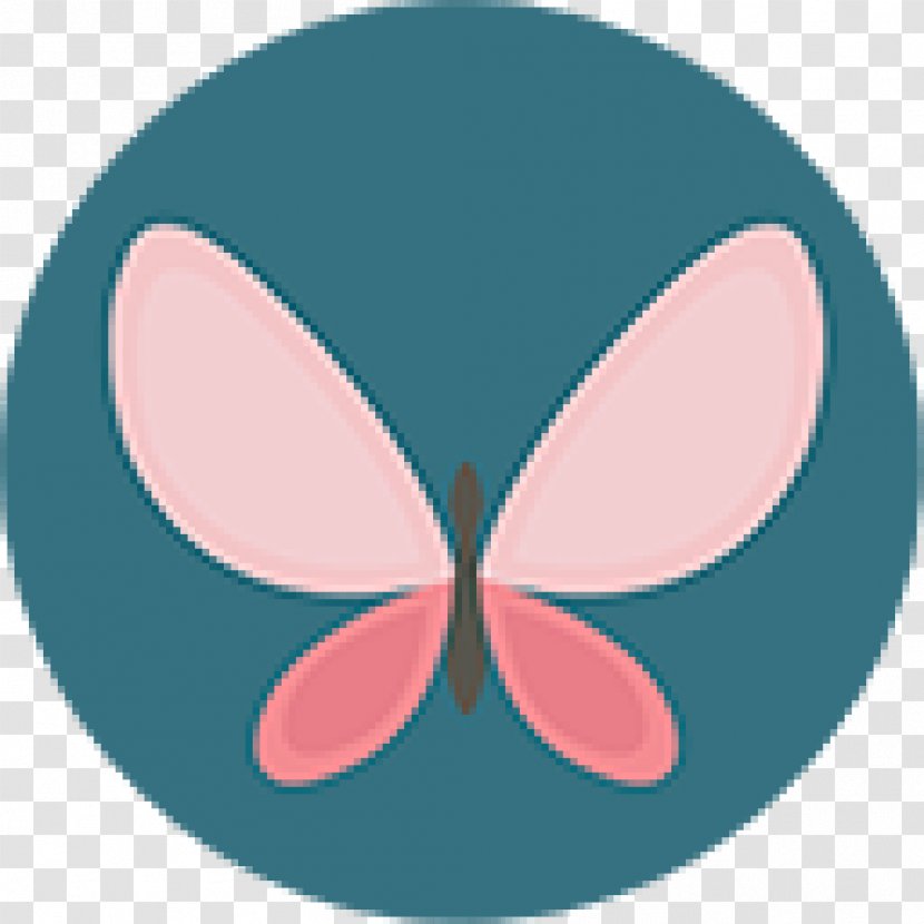 Butterfly Icon Design - Oval - Blue Transparent PNG