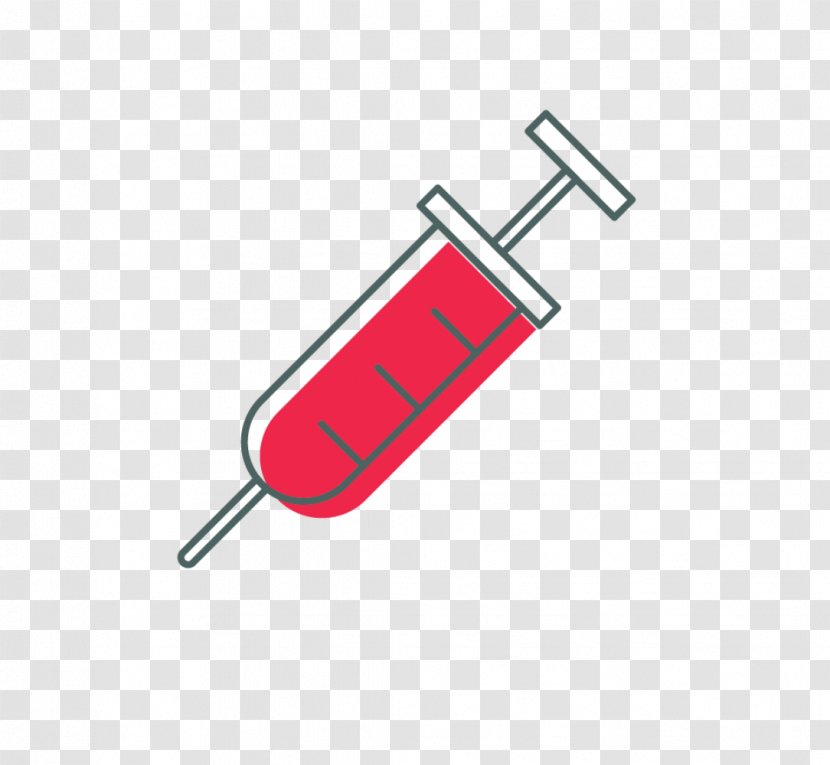 Sewing Needle Syringe Injection - Syringes Transparent PNG