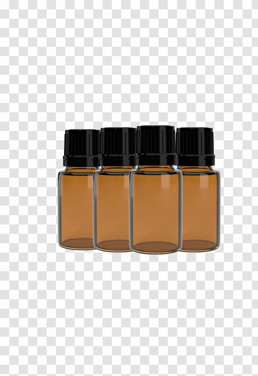 Glass Bottle Caramel Color Brown - Liquid Transparent PNG