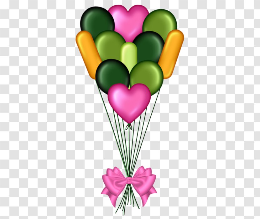 Balloon Clip Art - Heart Transparent PNG