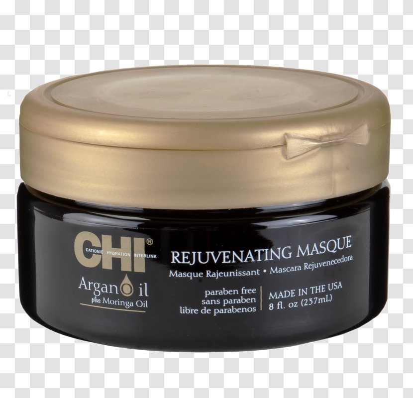CHI Argan Oil Plus Moringa Mask Facial Cream - Chi - Material Transparent PNG