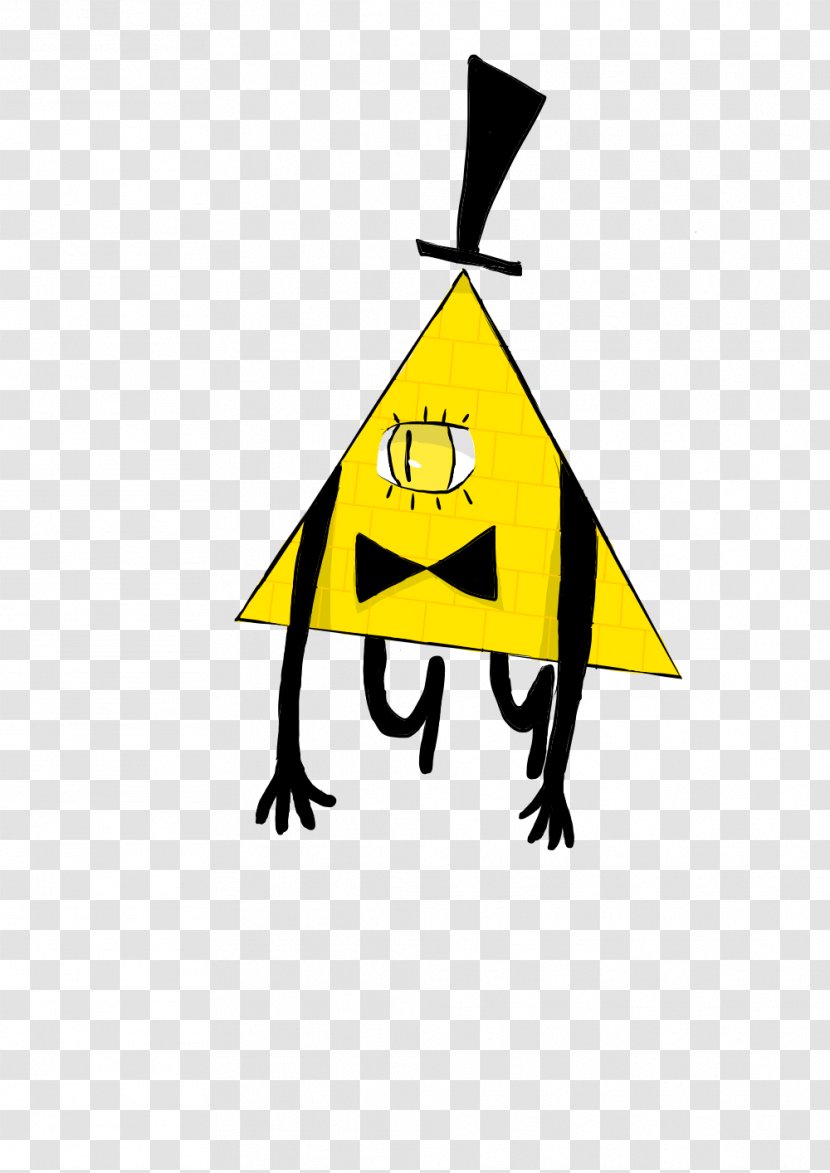 Clip Art Illustration Cartoon Triangle Point - Yellow Transparent PNG