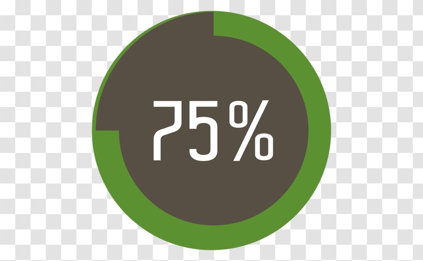Percentage Circle Progress Bar Infographic - Grass Transparent PNG