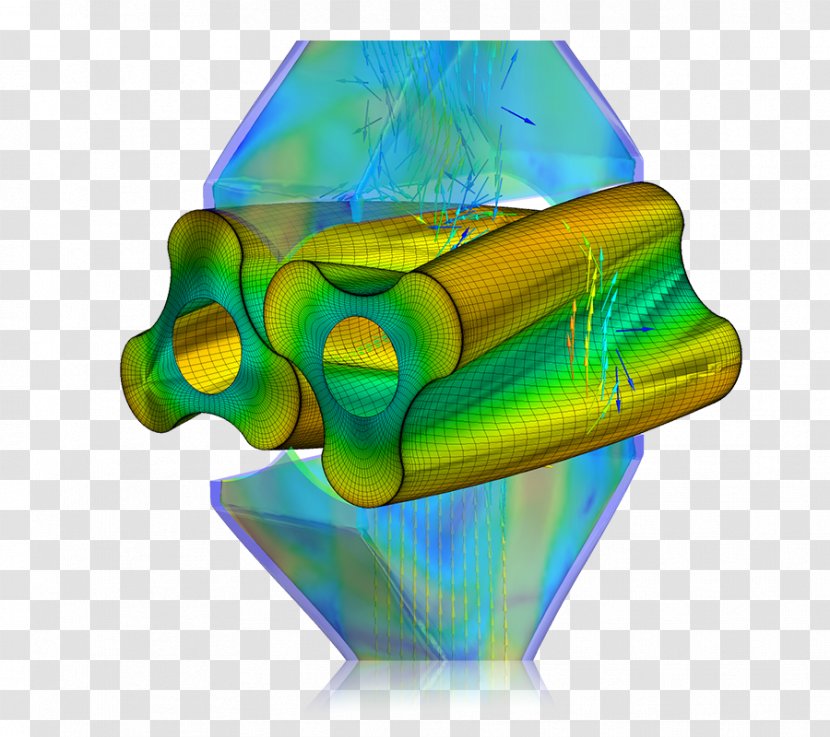 Lobe Pump Hardware Pumps TwinMesh Rotor Rotary Vane - Velocity - Mesh Analysis Transparent PNG