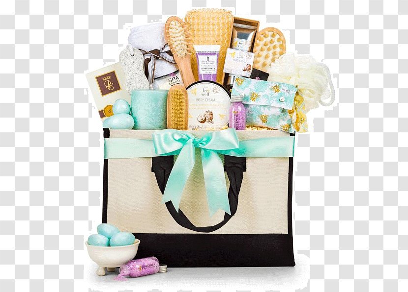 Food Gift Baskets Spa GiftTree Bathing - Hamper Transparent PNG