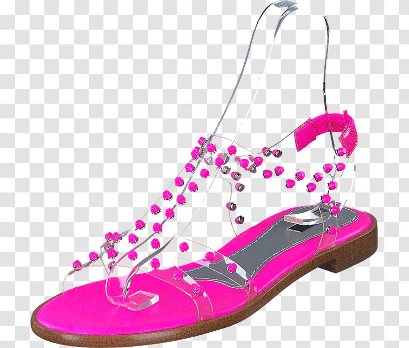 Sandal Pink M Pattern Transparent PNG