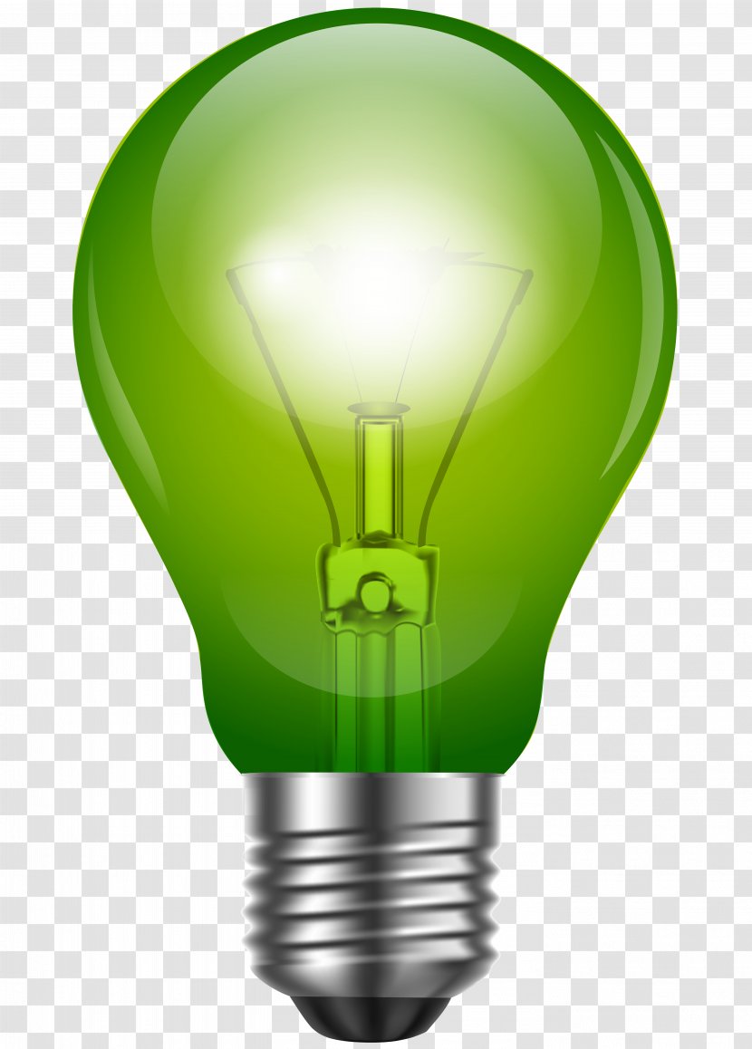 Incandescent Light Bulb Lighting Clip Art - Lamp Transparent PNG