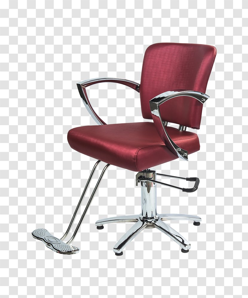 Office & Desk Chairs Armrest Comfort Plastic - Salon Chair Transparent PNG