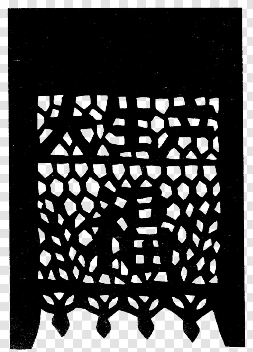 Black White Pattern - Monochrome - Door Flower Light Transparent PNG