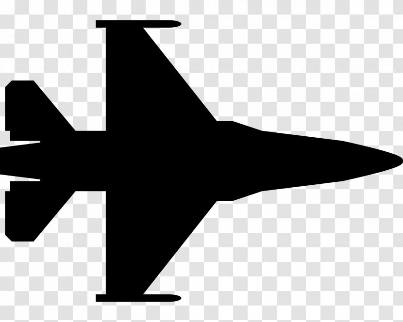Clip Art Jet Aircraft Fighter - Airplane Icon Font Transparent PNG