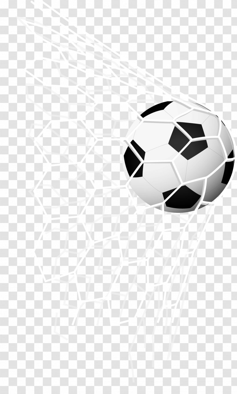 Football Goal Wallpaper - White - Soccer Kick Into The Net Inside Vector Transparent PNG
