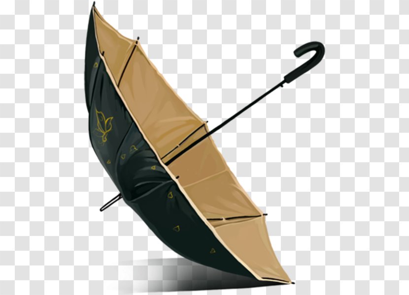 Umbrella Boating Painting - Boat Transparent PNG