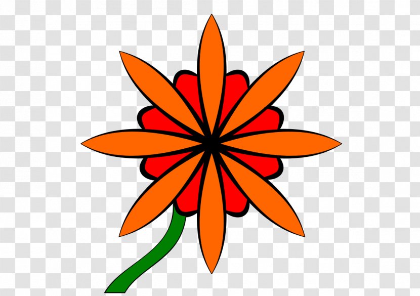 Silhouette Royalty-free Photography - Symbol - Orange Flower Transparent PNG